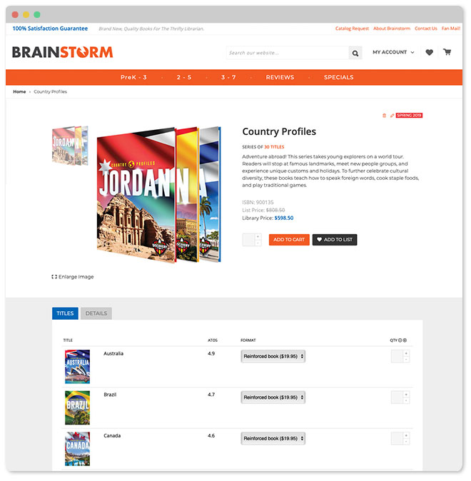 BrainStorm Library